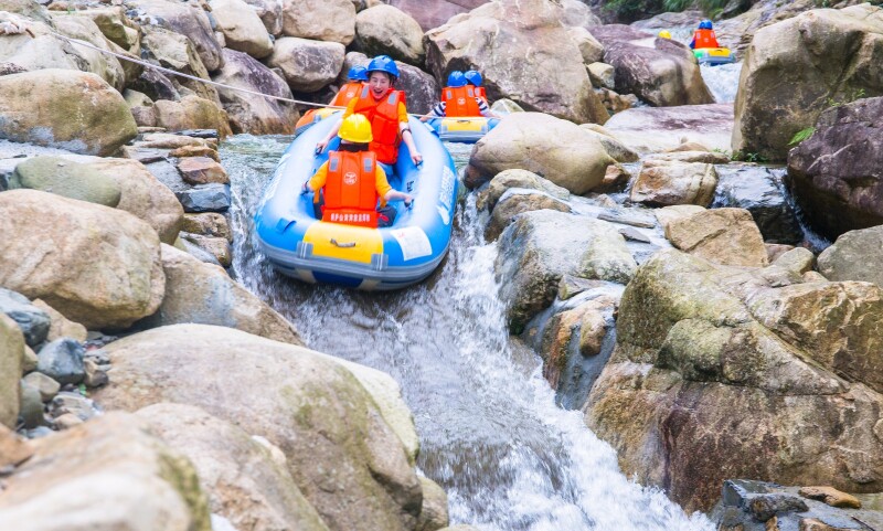 自然景观+文化IP创意四川广安“飞天威亚”这样出圈